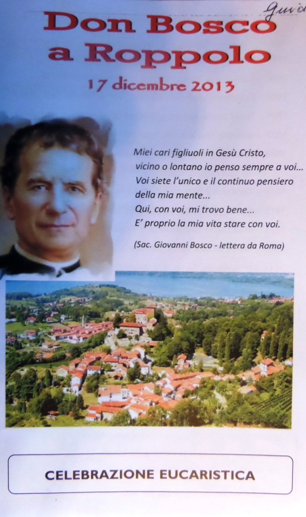 Don Bosco  a Roppolo