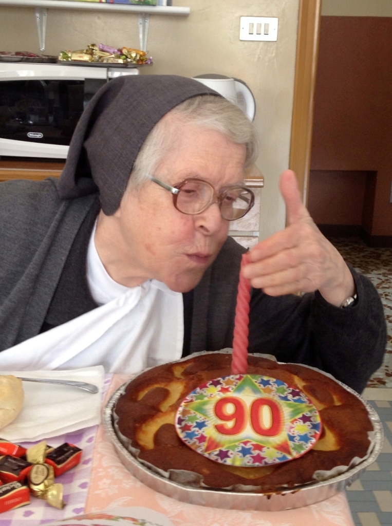 90 anni per sr Maria Oddone!