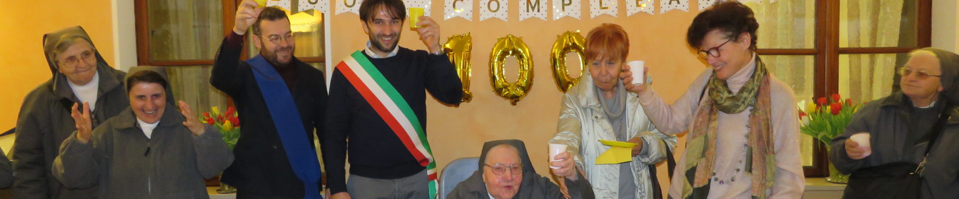 100 ANNI PER SR AMALIA SAVIO