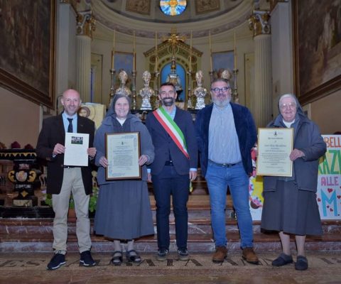 MIRABELLO MONFERRATO: CITTADINANZA ONORARIA PER SR BRUNETTA CAMPAGNARO