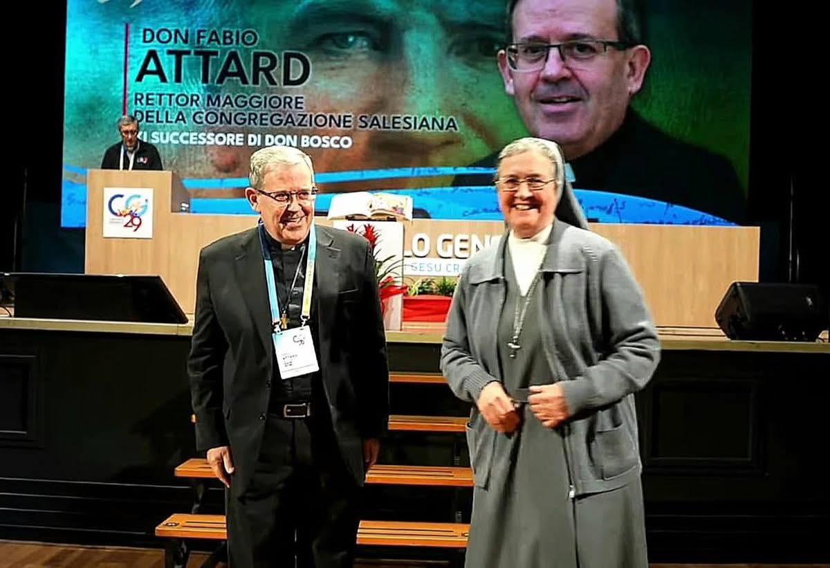 BUONA NOTTE DI MADRE CHIARA CAZZUOLA E SALUTO DI DON FABIO ATTARD